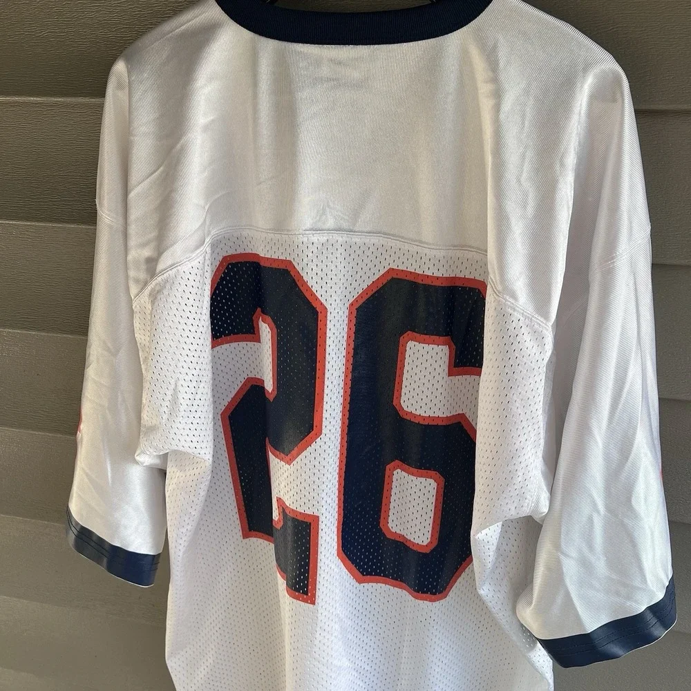 Vintage Nike Team Illinois Fighting Illini #26 Football Jersey White XL NCAA